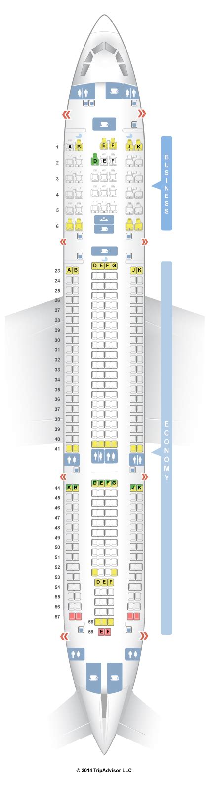 jetstar a330 seat map.